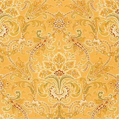 Фото Ткань портьерная с рисунком - Дамаск - стиль Американский - Золотой - Купить в Интернет-магазине