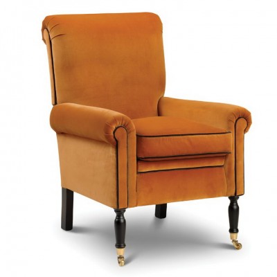 Фото Кресло на деревянной раме - стиль Английская классика - Для гостиной - Купить в Интернет-магазине