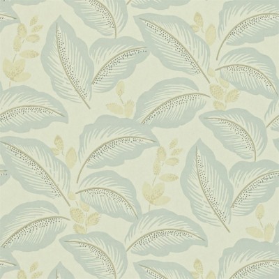 Фото Обои с рисунком - Растение - стиль Английская классика - Серые - Купить в Интернет-магазине