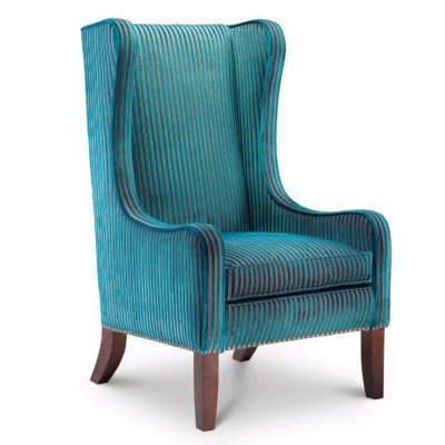 Фото Кресло на деревянной раме - стиль Английская классика - Для гостиной - Купить в Интернет-магазине