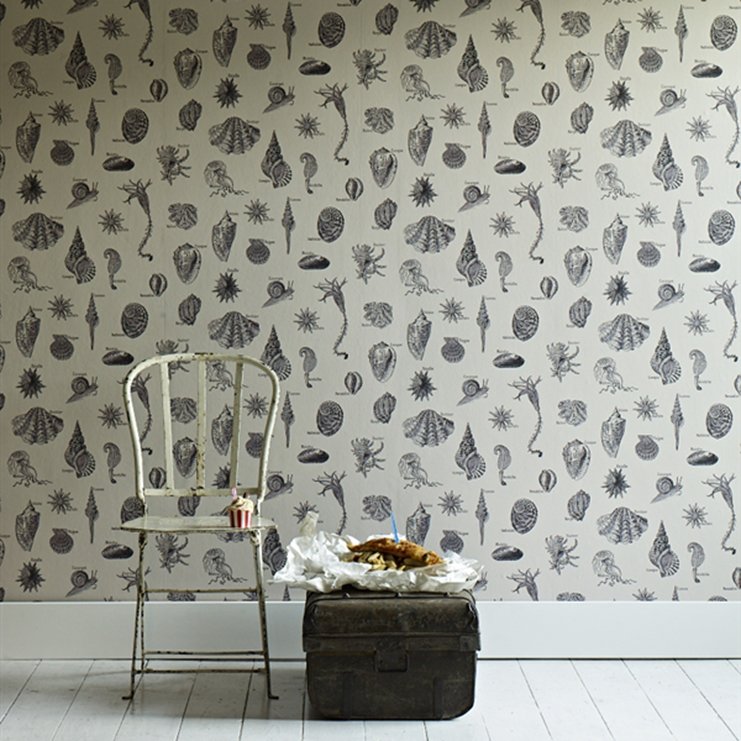 Фото Обои с рисунком - Крупный декор - стиль Современный - Бежевые - Купить в Интернет-магазине