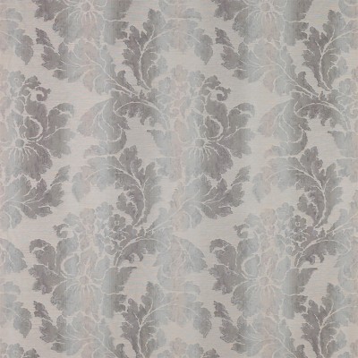 Фото Ткань портьерная с рисунком - Дамаск - стиль Английский - Серый - Купить в Интернет-магазине