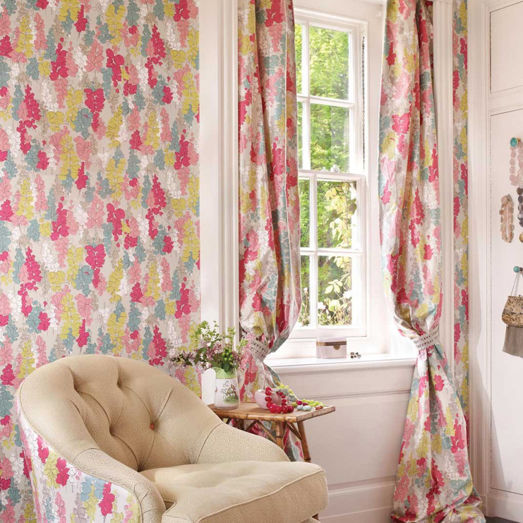 Фото Ткань портьерная с рисунком - Цветы - стиль Английский - Купить в Интернет-магазине Фото Ткань портьерная с рисунком - Цветы - стиль Английский - Купить в Интернет-магазине