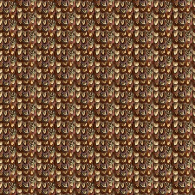 Фото Обои с рисунком - Анималистический принт - стиль Английская классика - Коричневые - Купить в Интернет-магазине