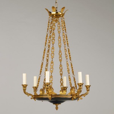 Фото Люстра - стиль Английская классика - Металлическая - Купить в Интернет-магазине