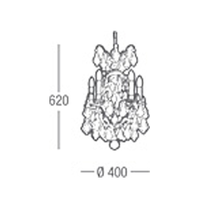 Фото Люстра - стиль Английская классика - Хрустальная - Купить в Интернет-магазине