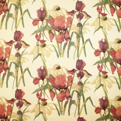 Фото Ткань портьерная с рисунком - Цветы - стиль Английский - Купить в Интернет-магазине