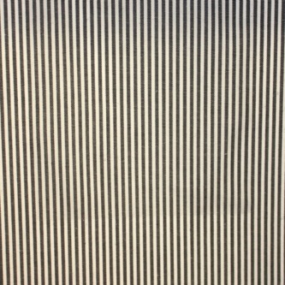 Фото Ткань портьерная с рисунком - Полоски - стиль Английский - Черные - Купить в Интернет-магазине