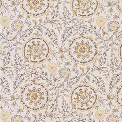 Фото Ткань портьерная с рисунком - Орнамент - стиль Английский - Кремовый - Купить в Интернет-магазине