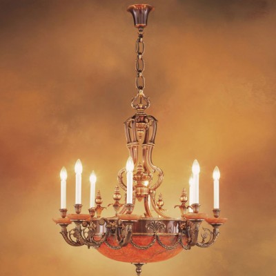 Фото Люстра - стиль Европейская классика - Алебастровая - Купить в Интернет-магазине