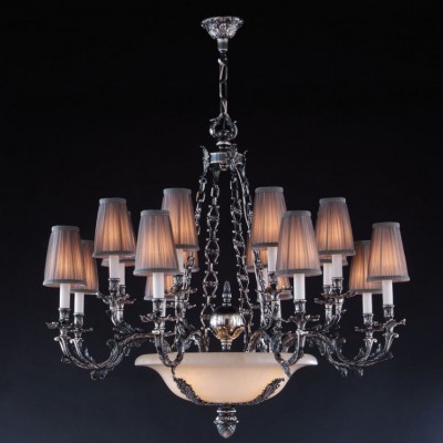 Фото Люстра - стиль Европейская классика - Алебастровая - Купить в Интернет-магазине