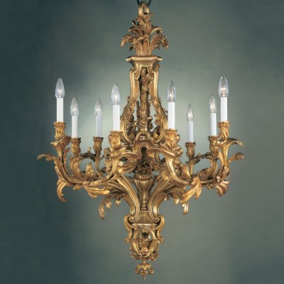 Фото Люстра - стиль Европейская классика - Металлическая - Купить в Интернет-магазине