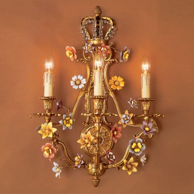 Фото Бра, светильник настенный - стиль Европейская классика - Металлический - Купить в Интернет-магазине