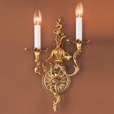Фото Бра, светильник настенный - стиль Европейская классика - Металлический - Купить в Интернет-магазине
