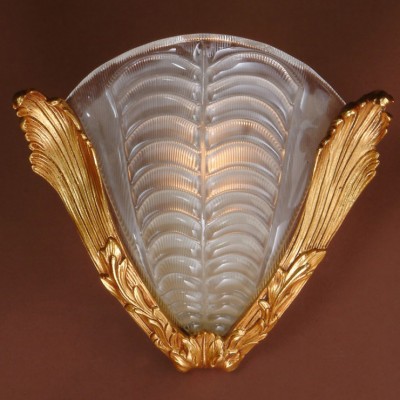 Фото Бра, светильник настенный - стиль Европейская классика - Стеклянный - Купить в Интернет-магазине