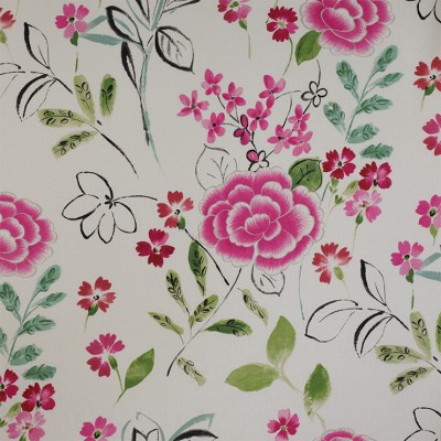 Фото Ткань портьерная с рисунком - Цветы - стиль Английский - Купить в Интернет-магазине