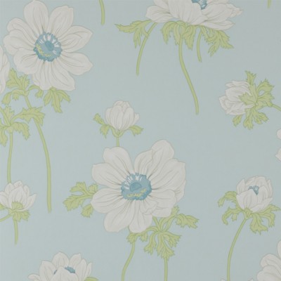 Фото Обои с рисунком - Цветы - стиль Английская классика - Голубы - Купить в Интернет-магазине
