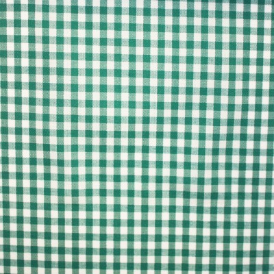 Фото Ткань портьерная с рисунком - Клетка - стиль Английский - Зеленая - Купить в Интернет-магазине