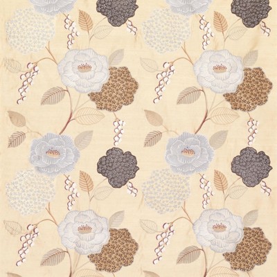 Фото Ткань портьерная с рисунком - Цветы - стиль Современный - Купить в Интернет-магазине