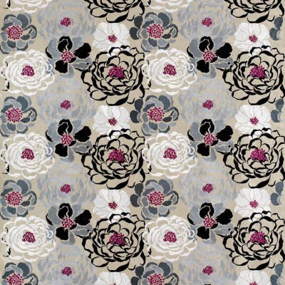 Фото Ткань портьерная с рисунком - Цветы - стиль Европейский - Купить в Интернет-магазине