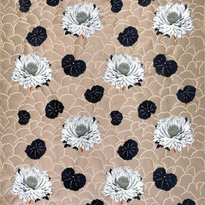 Фото Ткань портьерная с рисунком - Цветы - стиль Европейский - Купить в Интернет-магазине