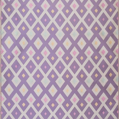 Фото Ткань портьерная с рисунком - Орнамент - стиль Современный - Фиолетовый - Купить в Интернет-магазине