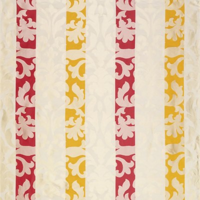 Фото Ткань портьерная с рисунком - Дамаск - стиль Современный - Кремовый - Купить в Интернет-магазине