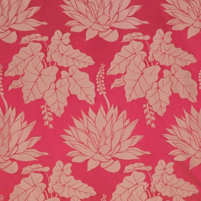 Фото Ткань портьерная с рисунком - Дамаск - стиль Современный - Красный - Купить в Интернет-магазине