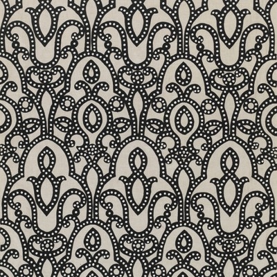 Фото Ткань портьерная с рисунком - Орнамент - стиль Современный - Светло-серый - Купить в Интернет-магазине