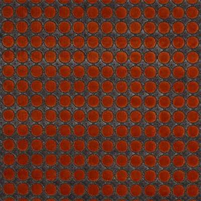 Фото Ткань портьерная с рисунком - Орнамент - стиль Современный - Оранжевый - Купить в Интернет-магазине