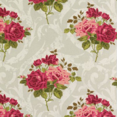 Фото Ткань портьерная с рисунком - Цветы - стиль Английский - Купить в Интернет-магазине