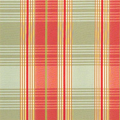 Фото Ткань портьерная с рисунком - Клетка - стиль Американский - Оранжевая - Купить в Интернет-магазине