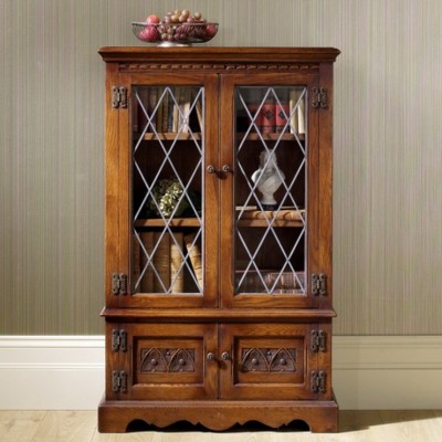 Фото Шкаф книжный/библиотека - стиль Тюдор и готика - Для кабинета - Купить в Интернет-магазине