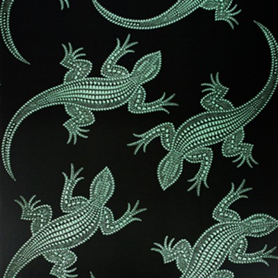 Фото Обои с рисунком - Орнамент - стиль Современных дизайнеров - Черные - Купить в Интернет-магазине