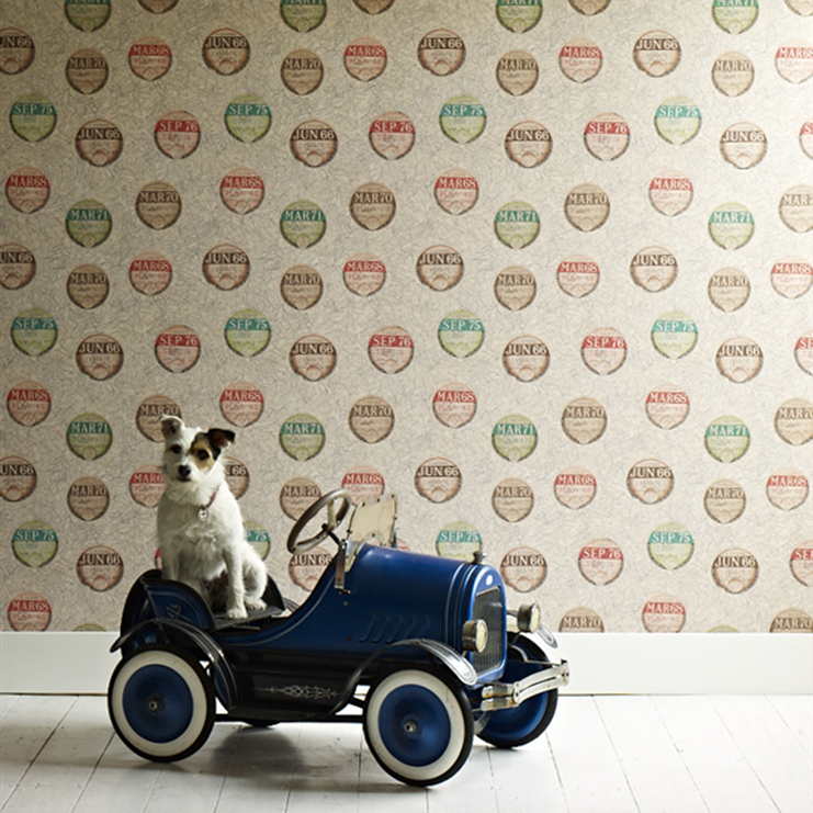 Фото Обои с рисунком - Крупный декор - стиль Современный - Коричневые - Купить в Интернет-магазине