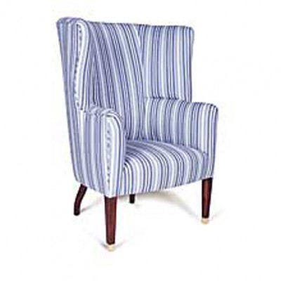 Фото Кресло обитое - стиль Английская классика - Для гостиной - удобное кресло производства США - Hepple - English traditional upholstery - Купить в Интернет-магазине