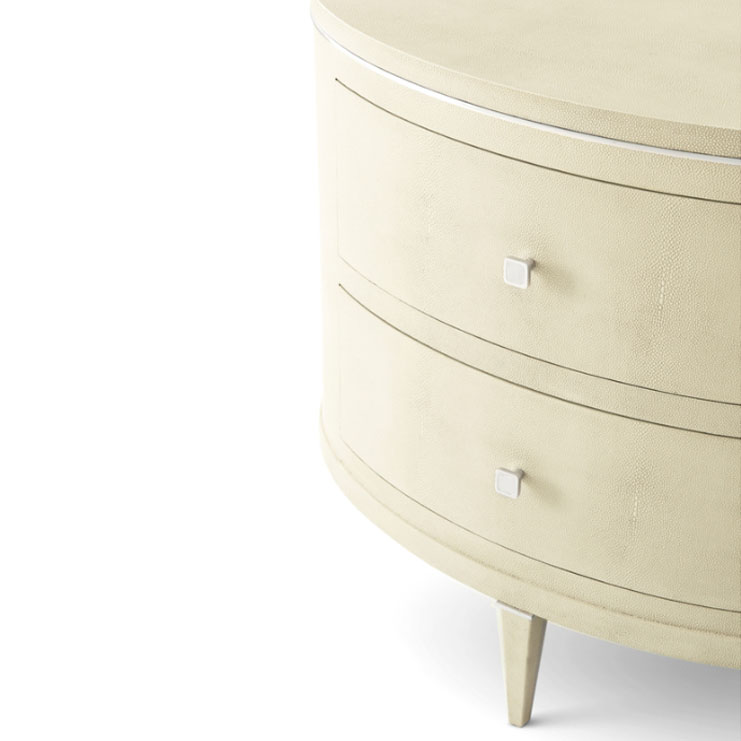 Фото Тумба прикроватная - стиль Transitional - Для спальни - Купить в Интернет-магазине