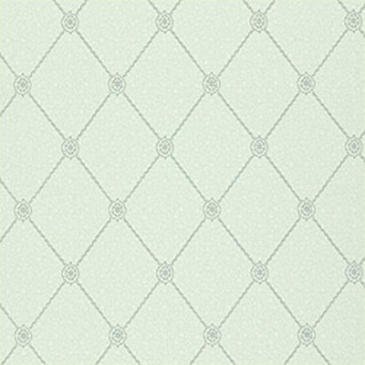 Фото Обои с рисунком - Клетка - стиль Американский - Бирюзовые - Купить в Интернет-магазине