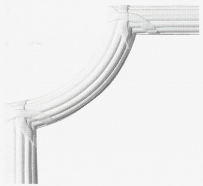 Фото Угловой элемент гипсовый - стиль Английский - Купить в Интернет-магазине