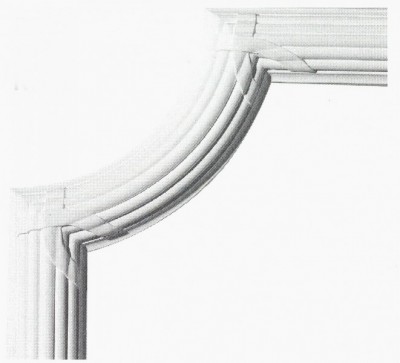 Фото Угловой элемент гипсовый - стиль Английский - Купить в Интернет-магазине