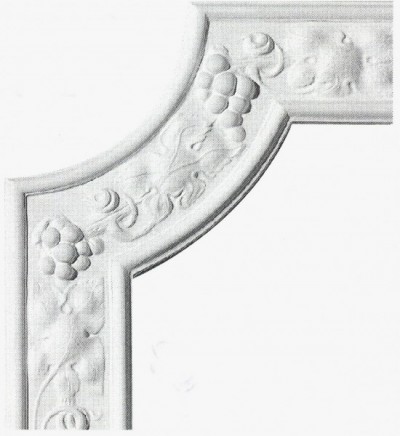 Фото Угловой элемент гипсовый - стиль Английский - Купить в Интернет-магазине