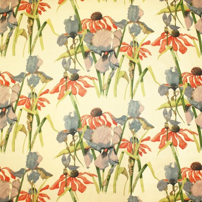 Фото Ткань портьерная с рисунком - Цветы - стиль Английский - Купить в Интернет-магазине