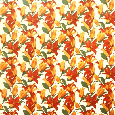 Фото Ткань портьерная с рисунком - Цветы - стиль Английский - Купить в Интернет-магазине