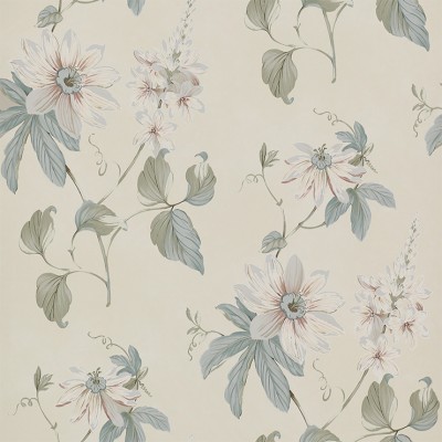 Фото Обои с рисунком - Цветы - стиль Английская классика - Кремовые - Купить в Интернет-магазине