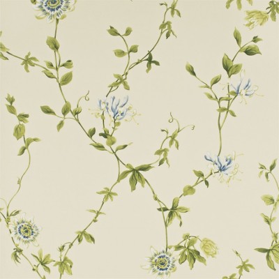 Фото Обои с рисунком - Орнамент - стиль Английская классика - Светло-серые - Купить в Интернет-магазине