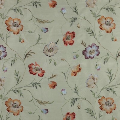 Фото Ткань портьерная с рисунком - Цветы - стиль Английский - Купить в Интернет-магазине