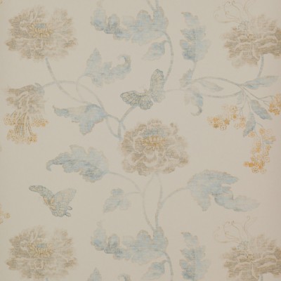 Фото Обои с рисунком - Цветы - стиль Английская классика - Кремовые - Купить в Интернет-магазине