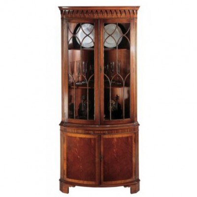 Фото Витрина узкая - стиль Английская классика - Для столовой - Купить в Интернет-магазине