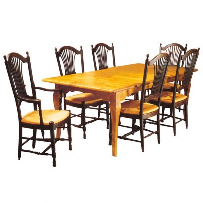 Фото Стол обеденный - стиль American Cottage - Для столовой - большие обеденные столы производства США - Habersham - Grand Cottage - Купить в Интернет-магазине