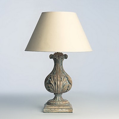 Фото Настольная лампа - стиль Дизайнерские - Деревянная - Купить в Интернет-магазине